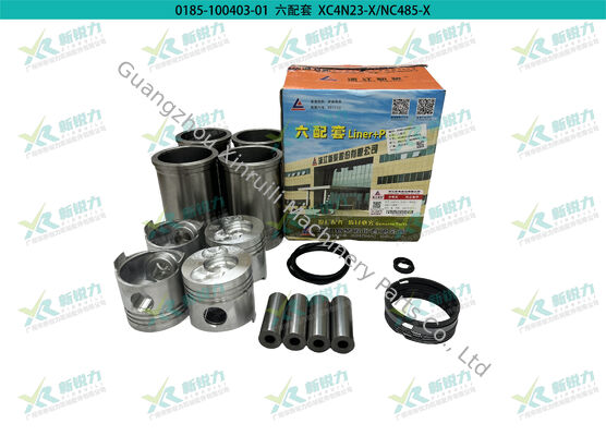 Cylinder Liner Kit For Xinchai NB485B NB485BPG NA485B 4N23G31 4N23 Forklift / Light Truck Engine