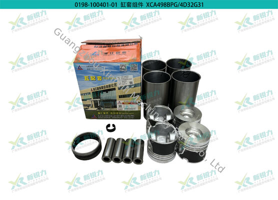 Cylinder Liner Kit For Xinchai A498 Series Engine A498B A498BPG XCA498BZG A498BT A498BZT 0198-100401-01