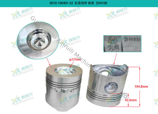 Cylinder Liner Kit for Weifang Huafeng ZHAZG / ZHAZG1 / ZH4100 Diesel Engine