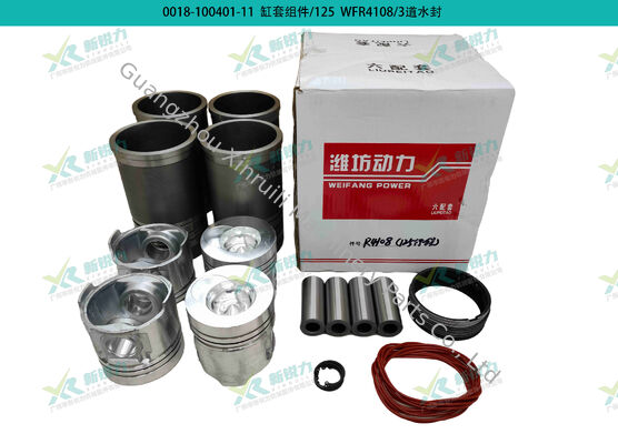 Cylinder Liner Kit for Weifang Series R4108ZD R4108ZLD R4108Y4 R4108ZY4 Diesel Engine